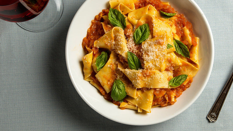 Pasta Bolognese uden kød