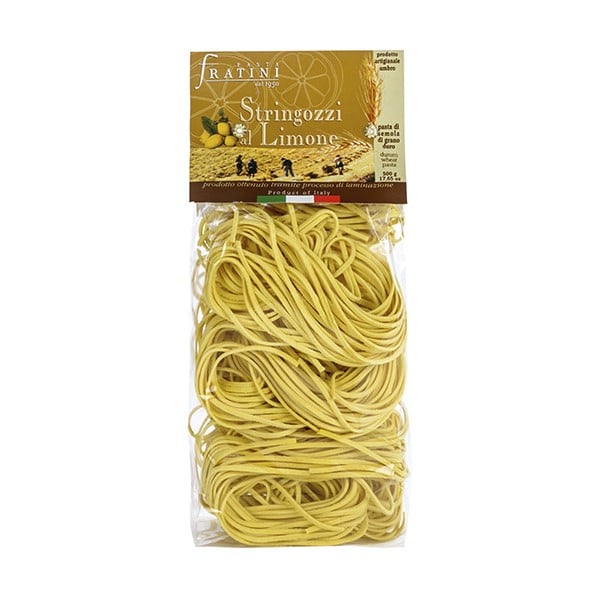 Stringozzi pasta med citron fra Umbrien