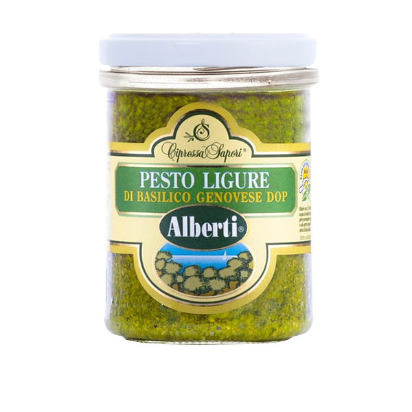 Vegansk Pesto Ligure med Basilikum Genovese DOP
