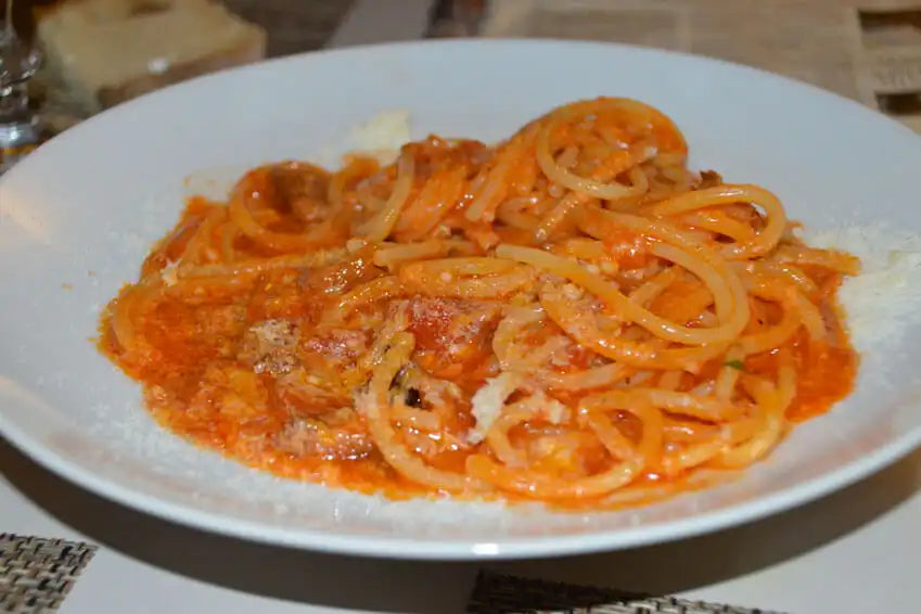 Spaghetti all’amatriciana – en ægte romersk klassiker