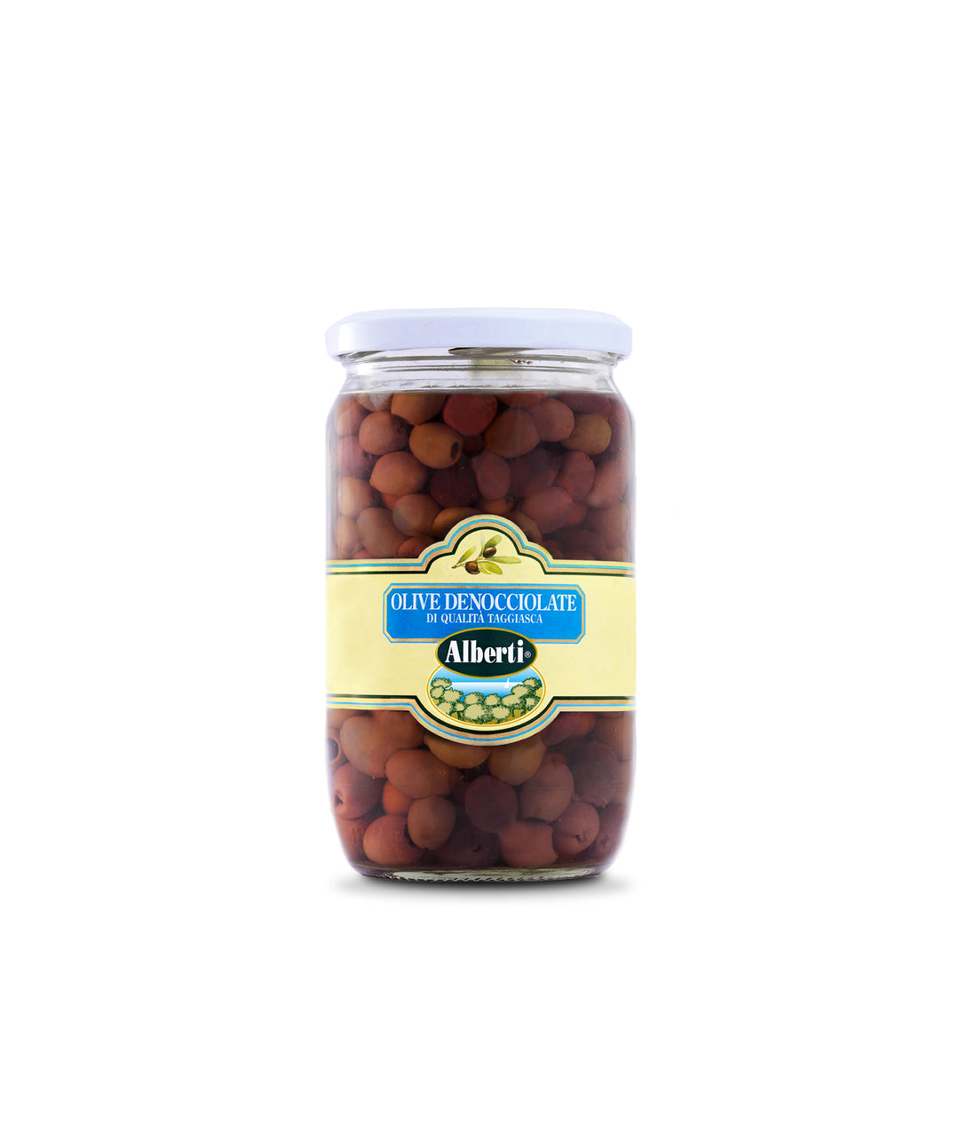 Udstenede Taggiasca-oliven fra Ligurien - 900 gram