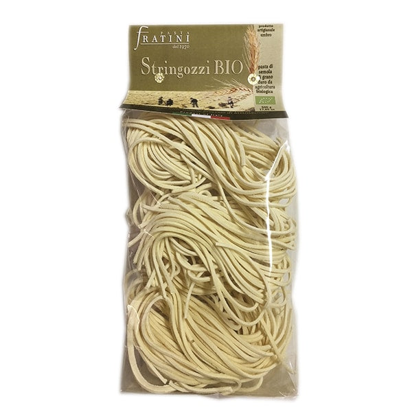 Økologisk stringozzi pasta fra Umbrien