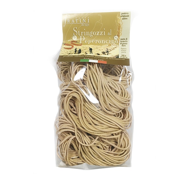 Stringozzi pasta med chili fra Umbrien